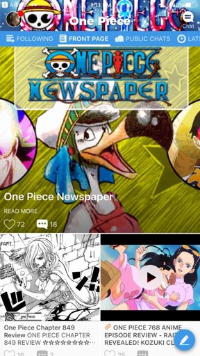 One Piece Chapter 849 Review One Piece Amino