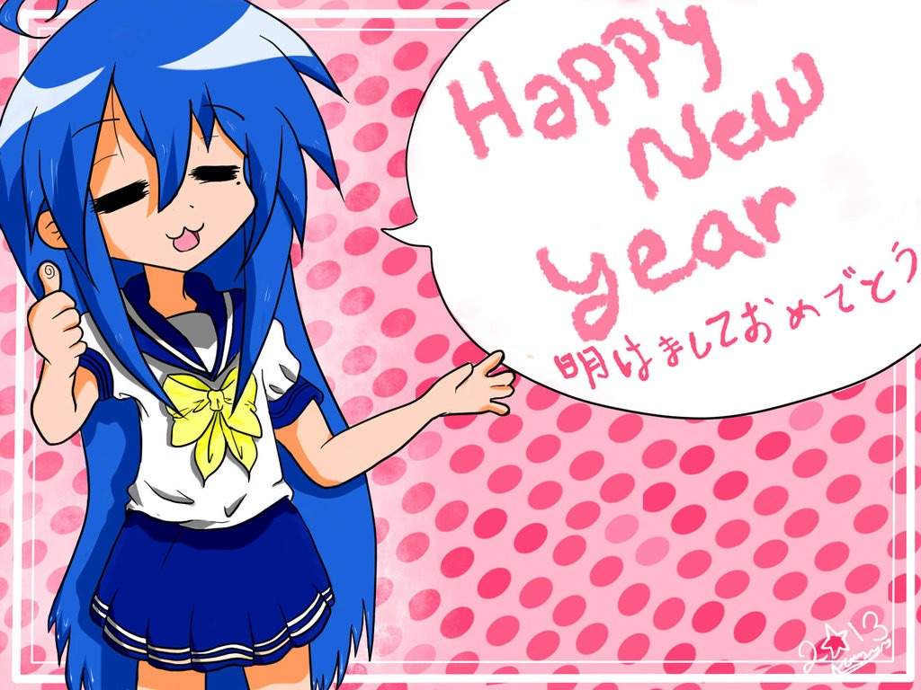 Beauty Anime Happy New Year Wallpaper 1840 Wallpaper Dexab