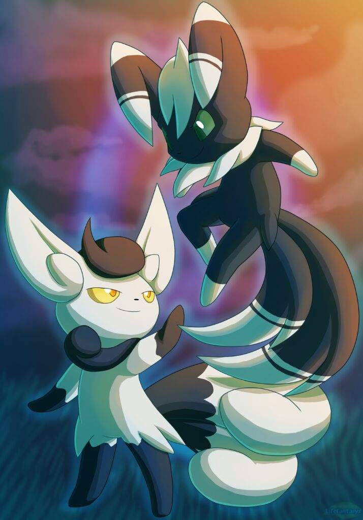 Meowstic X Meowstic