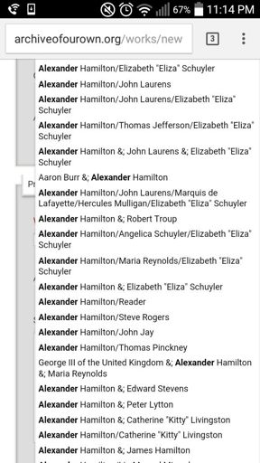 alexander hamilton ao3