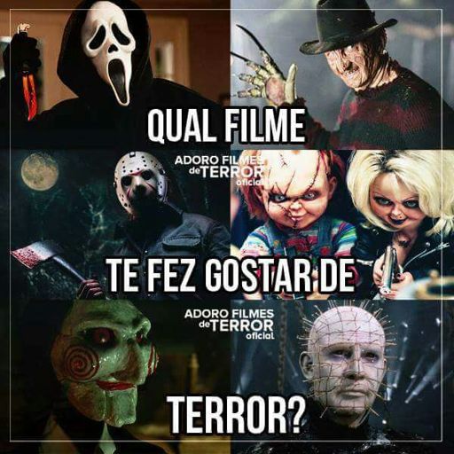 Qual Ou Quais Primeiros Filmes Te Fez Gostar De Filmes De Terror