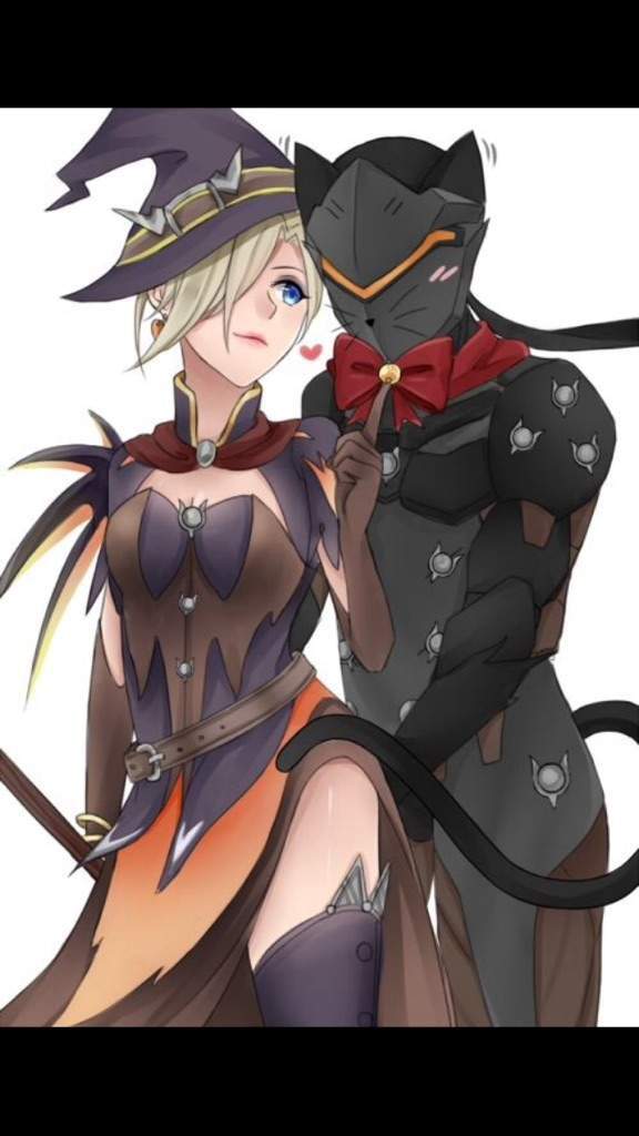 Mercy X Genji Overwatch Amino