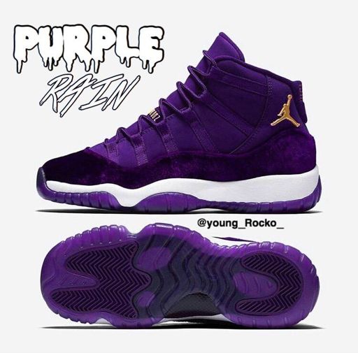 Jordan 11 Purple rain | Sneakerheads Amino