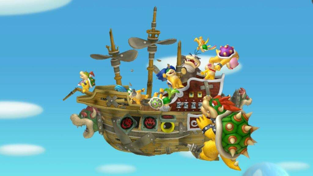 lego koopalings airship