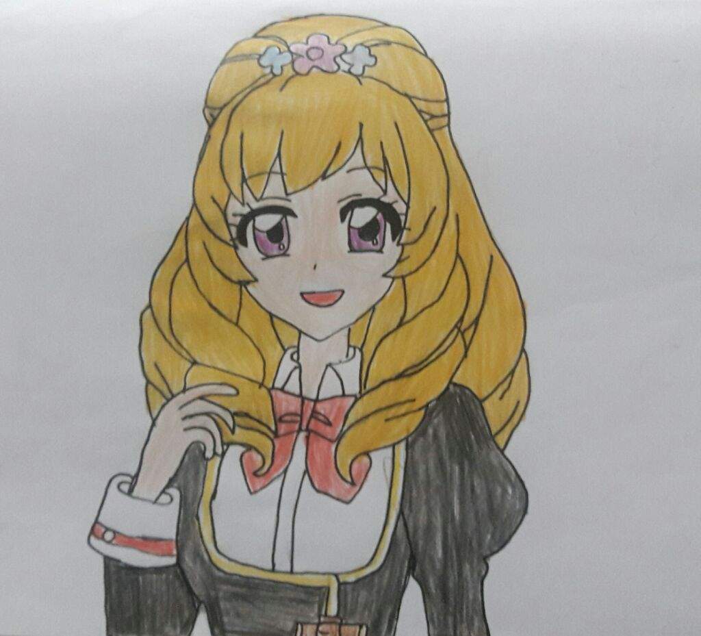 Drawing Of Maria From Aikatsu Anime Amino