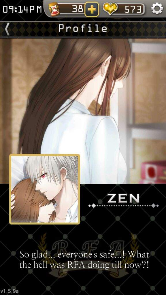 zen mystic messenger route