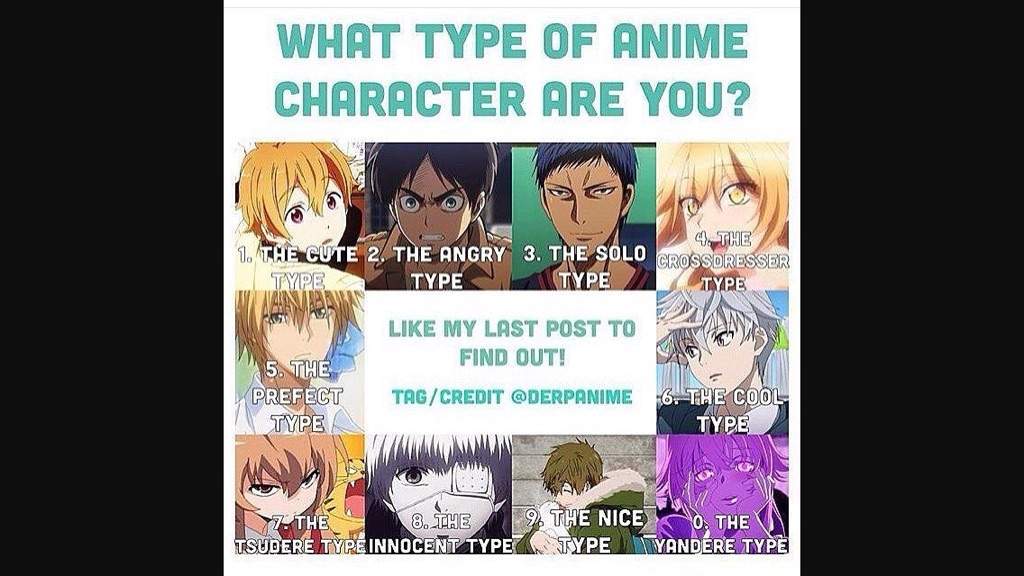 What Type of Anime Character Are You? | Anime Amino