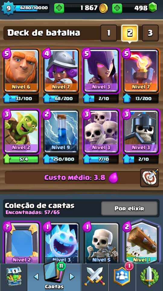 Deck Muito Forte Para As Arenas E Clash Royale Amino Oficial