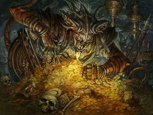 Image result for mtg art villainous wealth