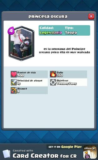 La Nueva Carta Legendaria Clash Royale Amino Amino