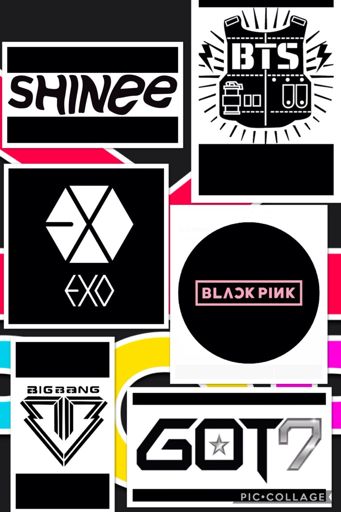 Some of my Fav Kpop logos | K-Pop Amino