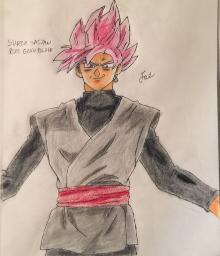 Super Saiyan Rose Goku Black Drawing Dragonballz Amino 8891