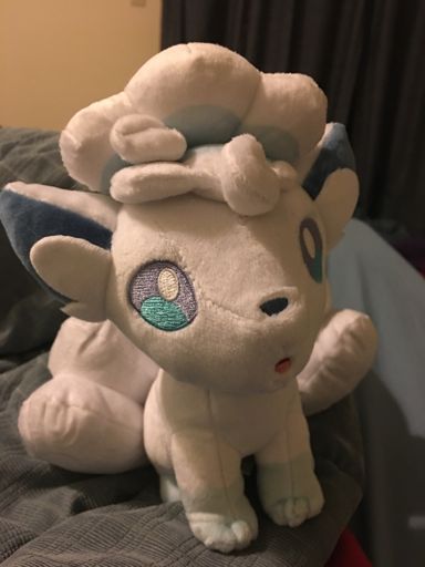 shiny alolan vulpix plush