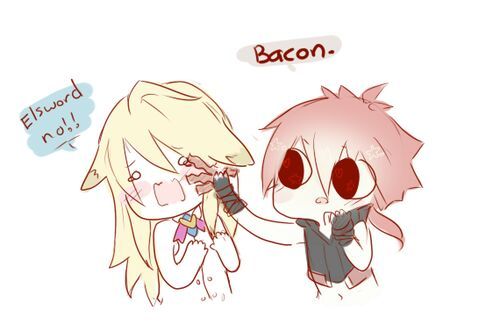 Anime Bacon Hair Drawing