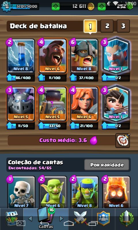 Meu Deck Para Chegar Na Arena Clash Amino Royale Pt Br Amino