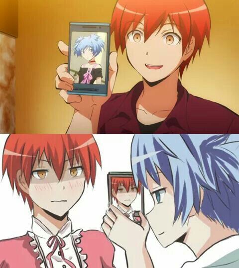 Nagisa X Karma Assassination Classroom Amino