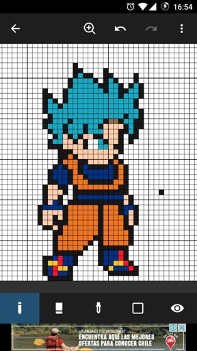 Goku dios supersayayin azul para hacer (hama | DRAGON BALL ESPAÑOL Amino