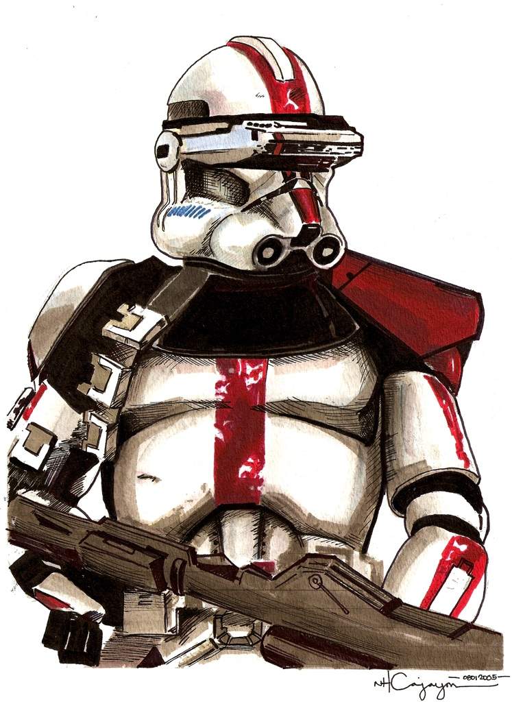 red commander clone