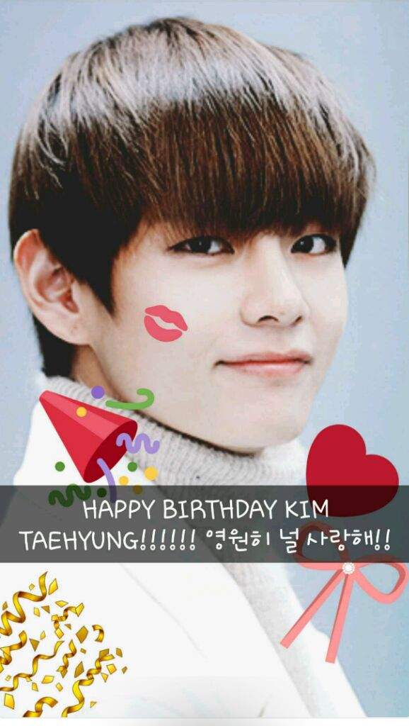 HAPPY BIRTHDAY KIM TAEHYUNG!!! | ARMY's Amino