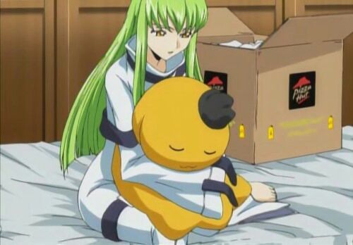 Anime Code Geass C.C Cheese Kun Stuffed Toy Throw Pillow Plush Doll Cushion 65CM