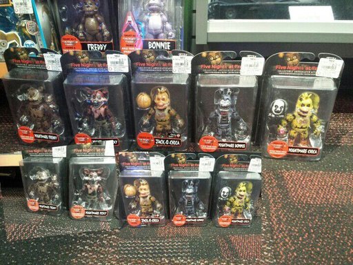 fnaf 4 action figures