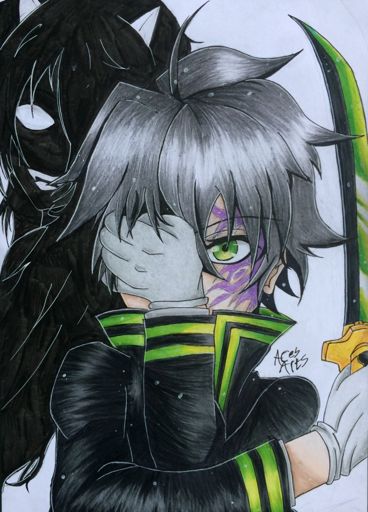 Yuichiro Hyakuya Drawing Seraph Of The End Drawing Amino