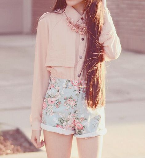 pink summer outfit
