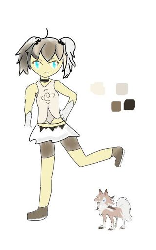 Gijinka Lycanroc Pokemon Amino