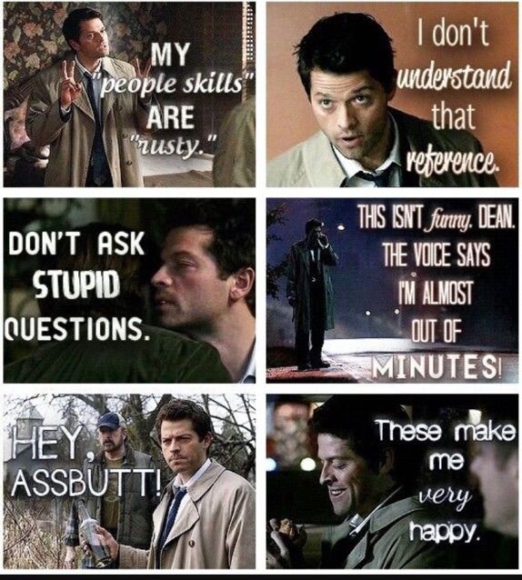 Supernatural : Castiel quotes :3 | Supernatural Amino