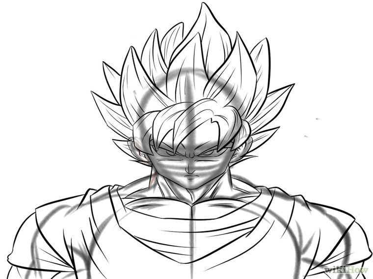 Como Desenhar O Goku Super Sayajin Passo A Passo Dragon Ball Oficial™ Amino 