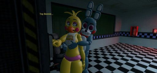 fnaf toy chica and toy bonnie