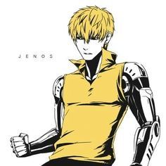 cyborg anime genos character review man