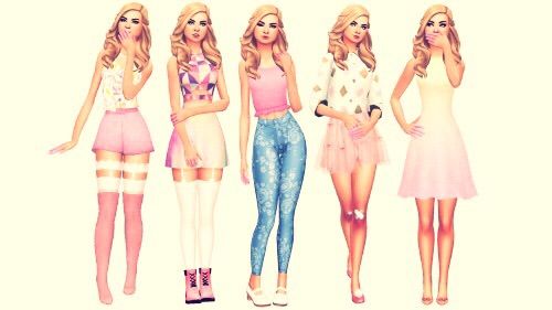 sims 4 cute sims