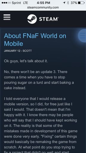 you what is new in fnaf world update 3