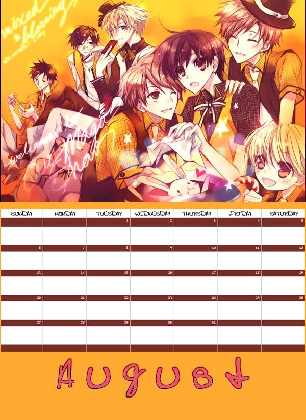 Anime Calendar Challenge Anime Amino
