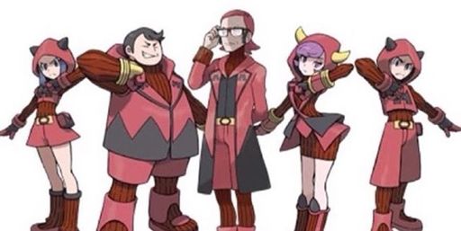 Pokemon team magma cosplay