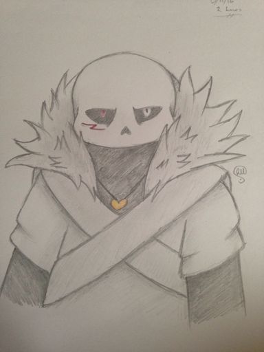 Crosssans Drawing Undertale Au Fans And Creators Amino 4557