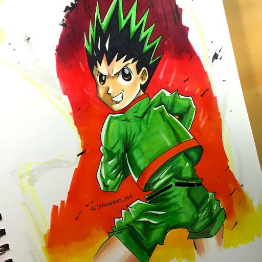 Gon Hunterxhunter Sketch 