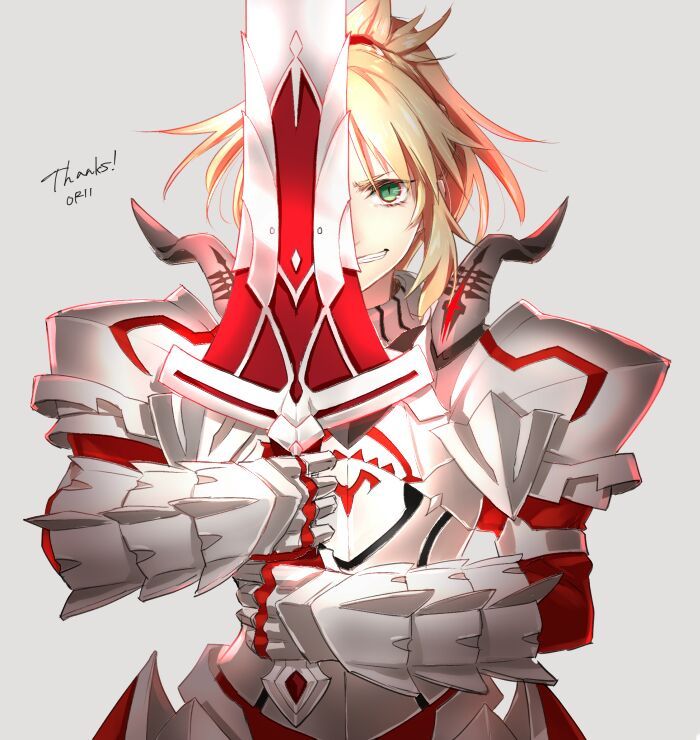 Mordred Anime Amino 8100