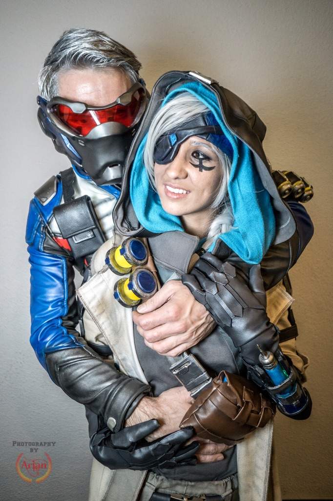 soldier 76 cosplay Female