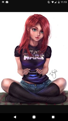 Redhead Gamer Girl