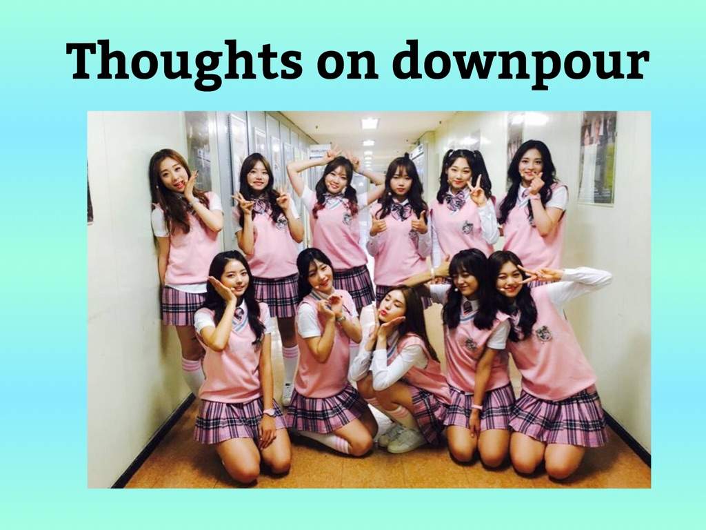 I.O.I downpour/Message to I.O.I | K-Pop Amino