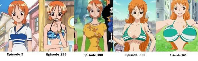 Evolução Da Nami One Piece Otanix Amino 