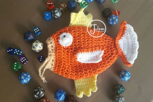 crochet dice bag for beginners