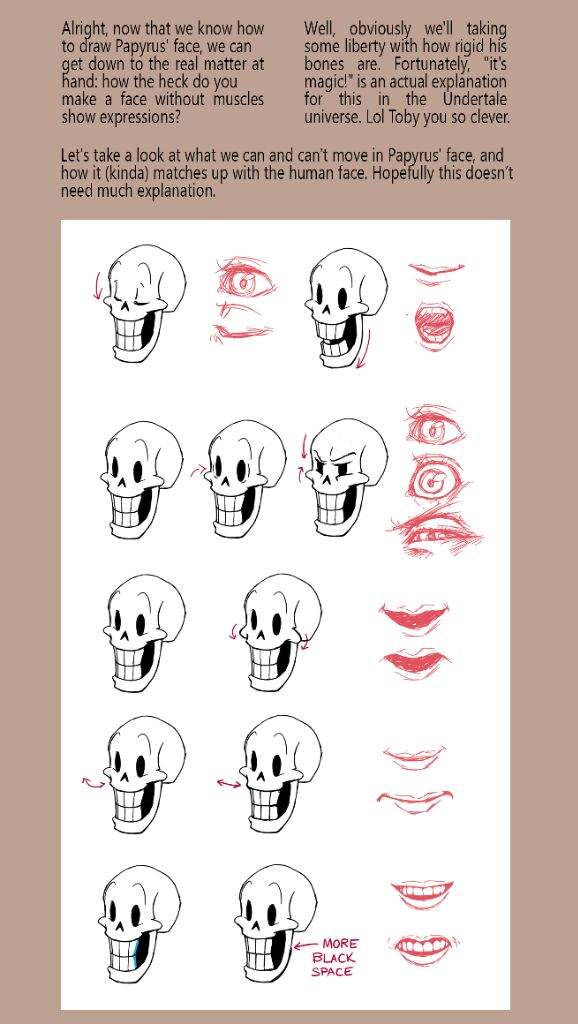 How to Draw Papyrus a Tutoriel Undertale Amino