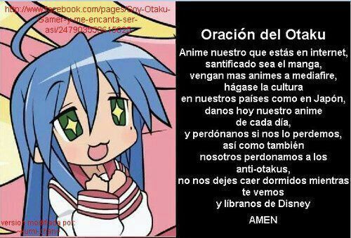 Oracion Otaku Anime Amino