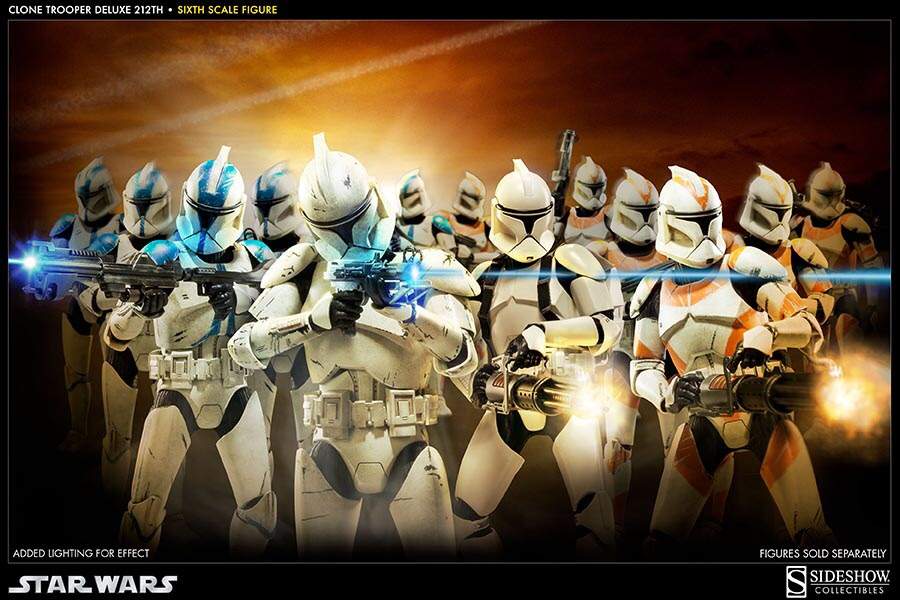 clone trooper vs stormtrooper vs first order