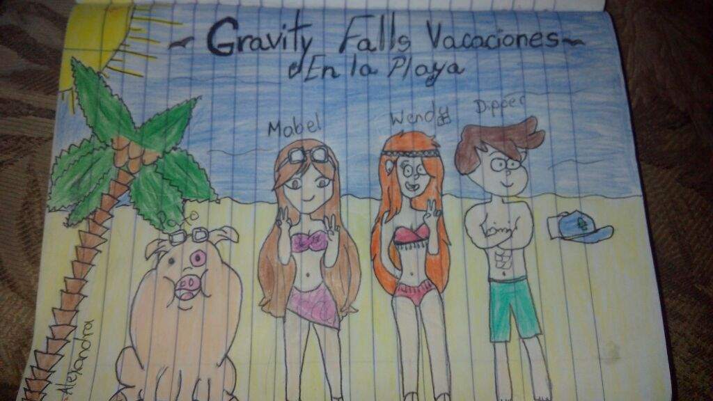 Mi Dibujo Para El Concurso GFsummer Disney XD Amino Amino