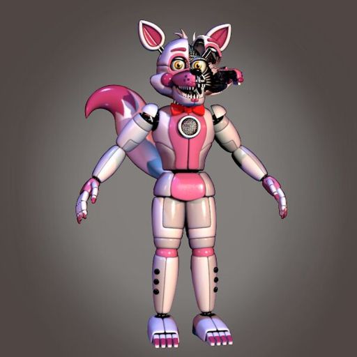 Funtime Foxy (left face plates open) Five Nights At Freddy's Amino.