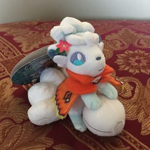 alolan vulpix christmas plush